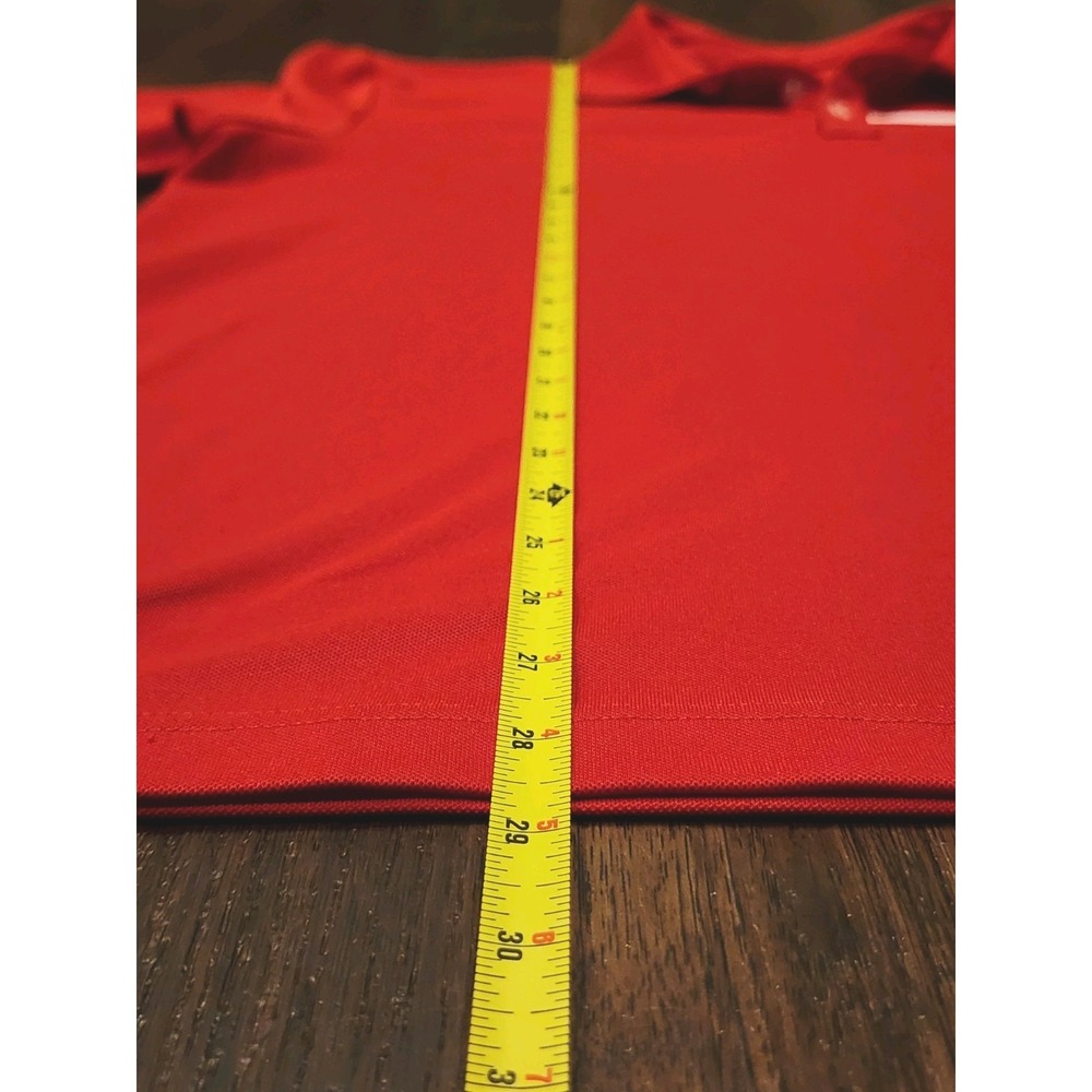 Callaway Men's Golf Polo Shirt, Size Large, Red, Short Sleeve, Breathable - Picture 7 of 7